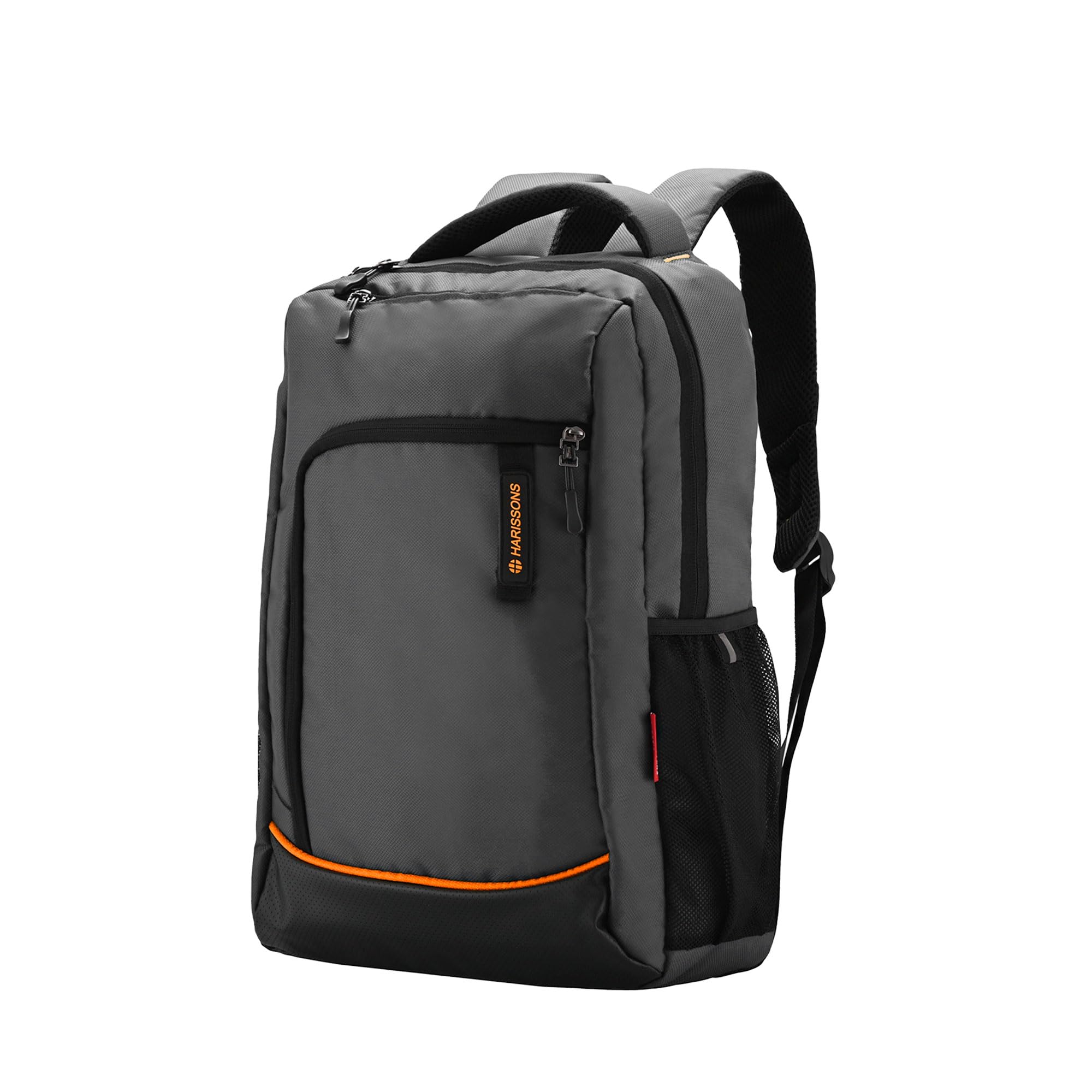 HARISSONS Python 15.6 Inch Gray Laptop Backpack Grey - Image 1