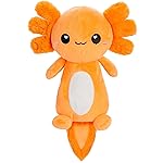 Axolotl Microwavable Unscented Heating Pad for Women and Kids- Cute Soft Cozy Pillow Plush Heatable Warm Stuffed Animals - Kawaii Hot and Cold Plushie Food Toy - Axolotl Gifts for Girls and Boys