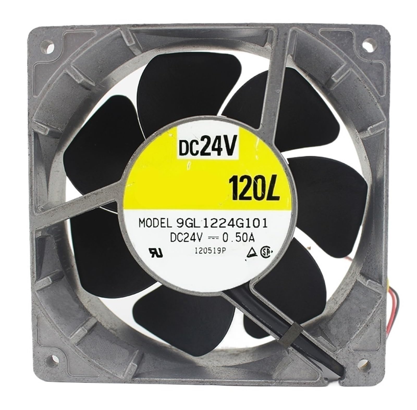 Ventilateur 9GL1224G101 axial a haut flux d'air pour armoire
