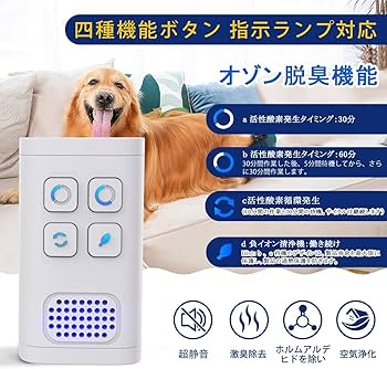 Amazon | CORNMI脱臭機 オゾン脱臭機 アップグレード版ミニ空気清浄機