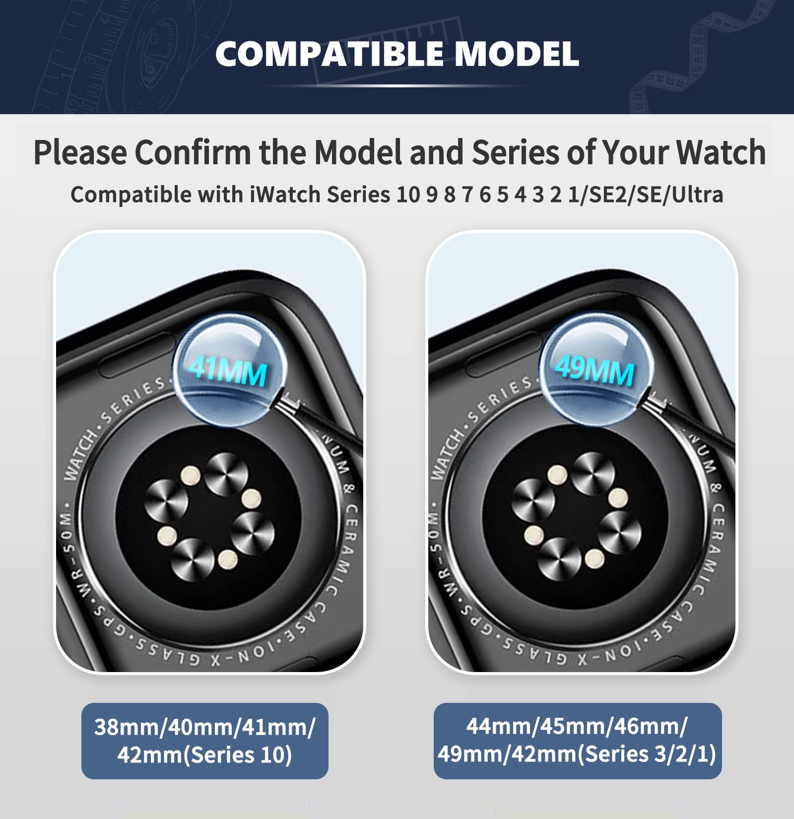 BINLUN Compatible with Apple Watch Bands 38mm 40mm 41mm 42mm 46mm for Women Men Lightweight Resin Watch Straps Bracelet Compatible with iWatch Series 10/9/8/7/6/5/4/3/2/1/SE2/SE, Oil Painting Green