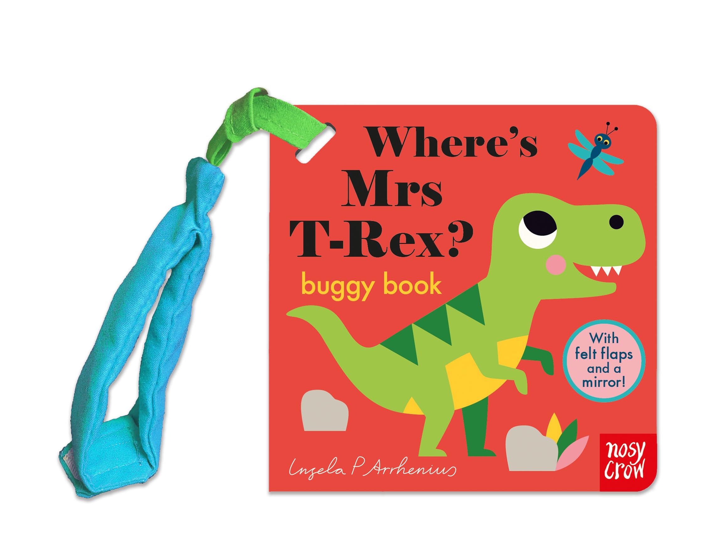 Where's Mrs T-Rex? Buggy Book (Felt Flaps)