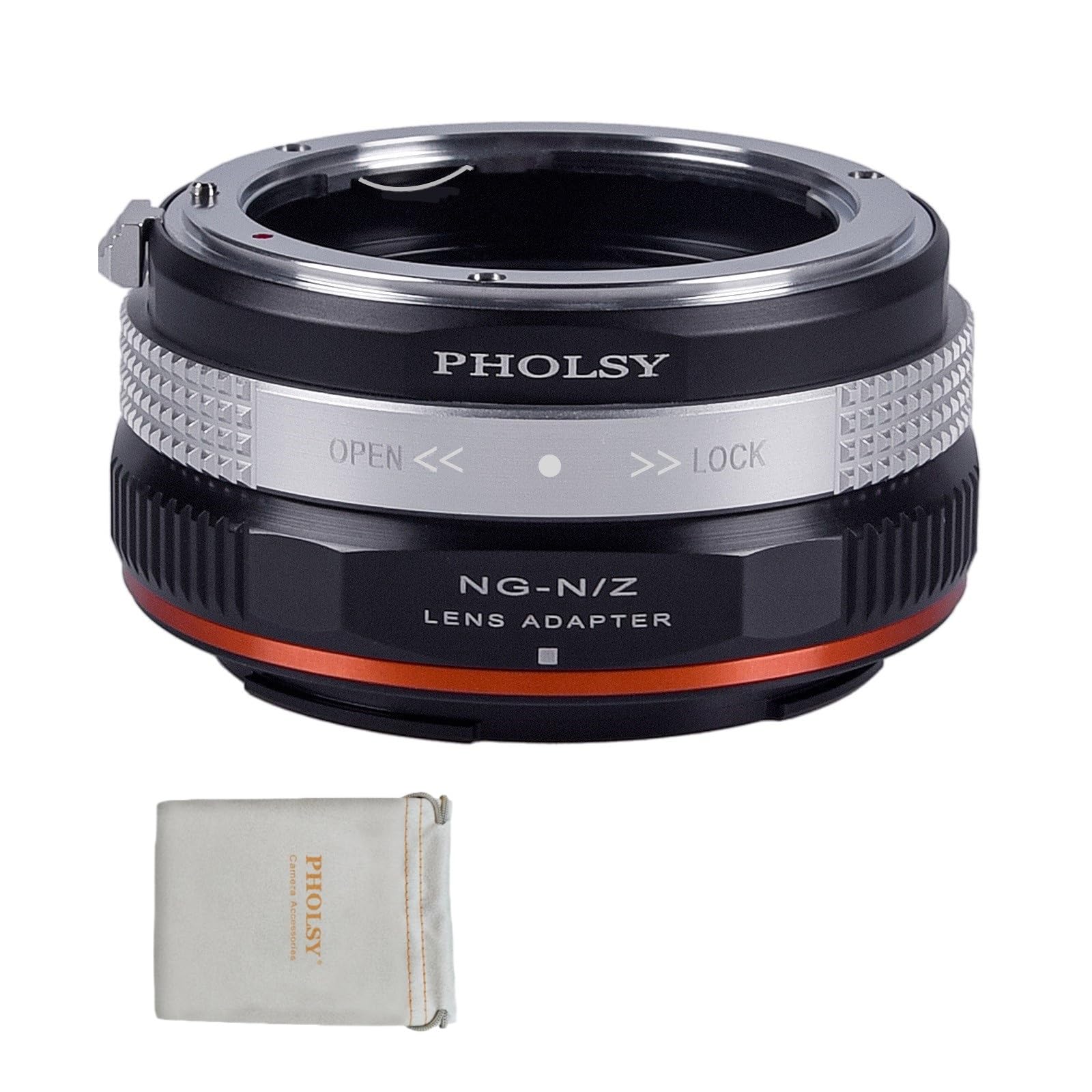 PHOLSY FTZ Lens Mount Adapter Manual Focus: Compatible with Nikon F (G-Type) Lens to Compatible with Nikon Z Camera Body