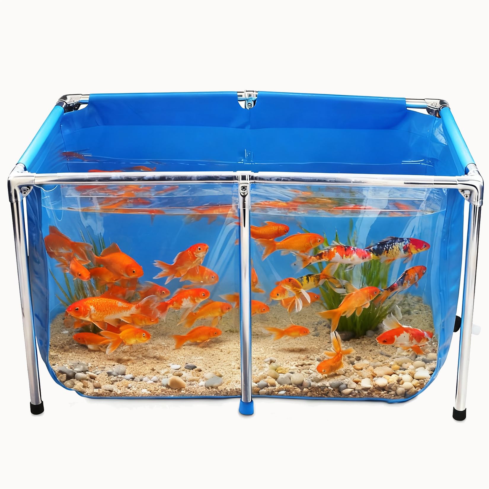 KELELM 95 Gallon PVC Fish Pond