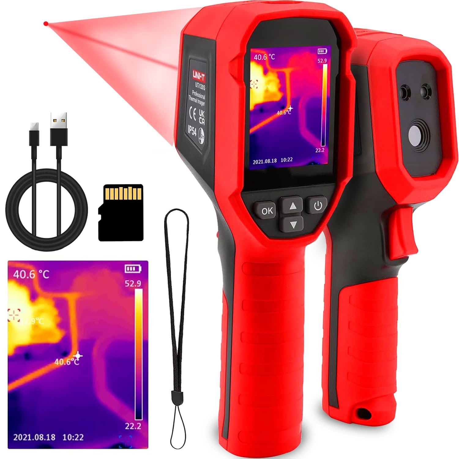 UNI-T UTi120S Thermal Imaging Camera 120x90 IR Resolution Handheld