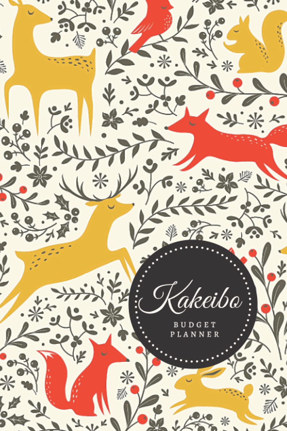 Kakeibo Budget Planner: Kakeibo Journal – Personal Expense Tracker for Bookkeeping Budgeting & Money Saving | Monthly Weekly Budget Planner Bill ... Forest Animals 6”x9” (Premium Cream Paper)
