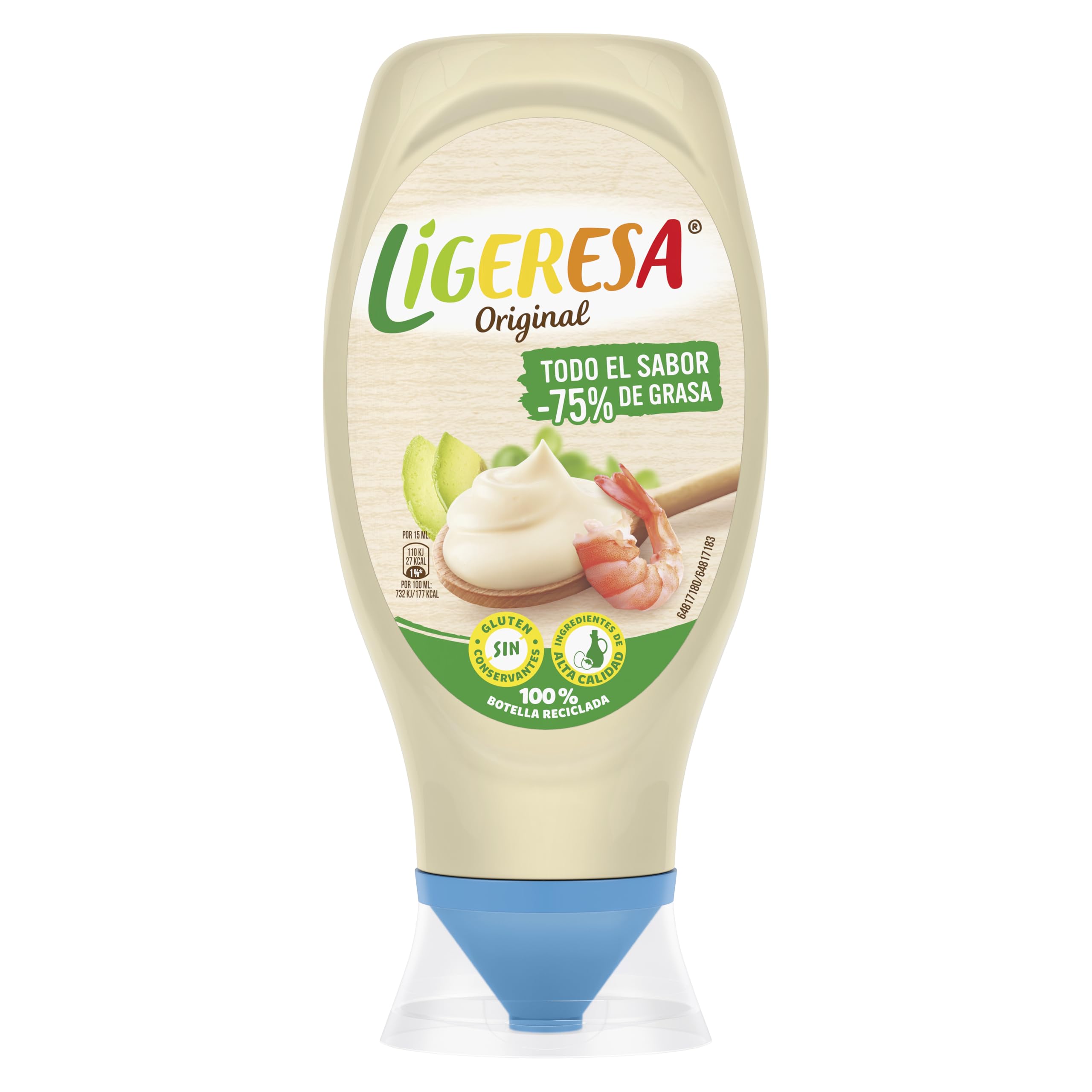 Ligeresa Salsa Bocabajo Original, 430 ml