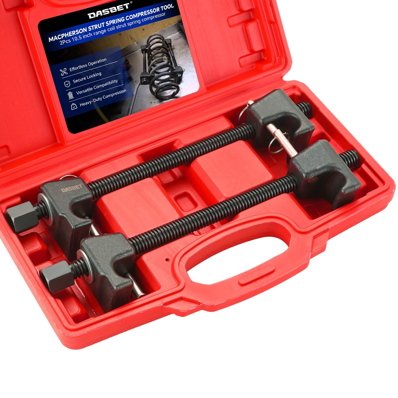 Amazon.com: DASBET Macpherson Strut Spring Compressor Tool Kit