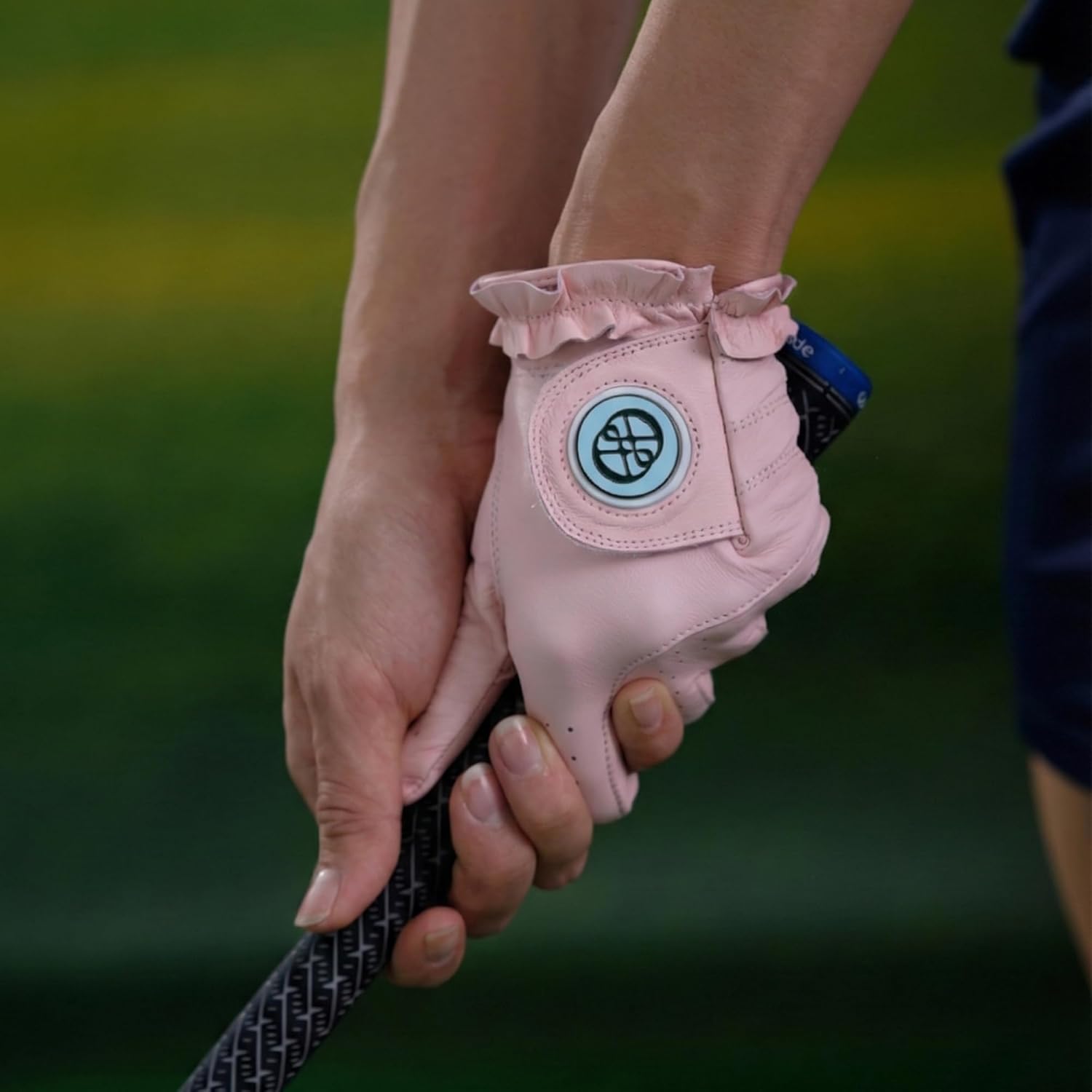 CLAPLEY Women’s Golf Glove – Premium Cabretta Leather with Magnetic Ball Marker, Breathable Design, Good Elasticity, Precious Gift for Golfers, Super Soft Feel, Left and Right Hand, Secure Fit - Image 7