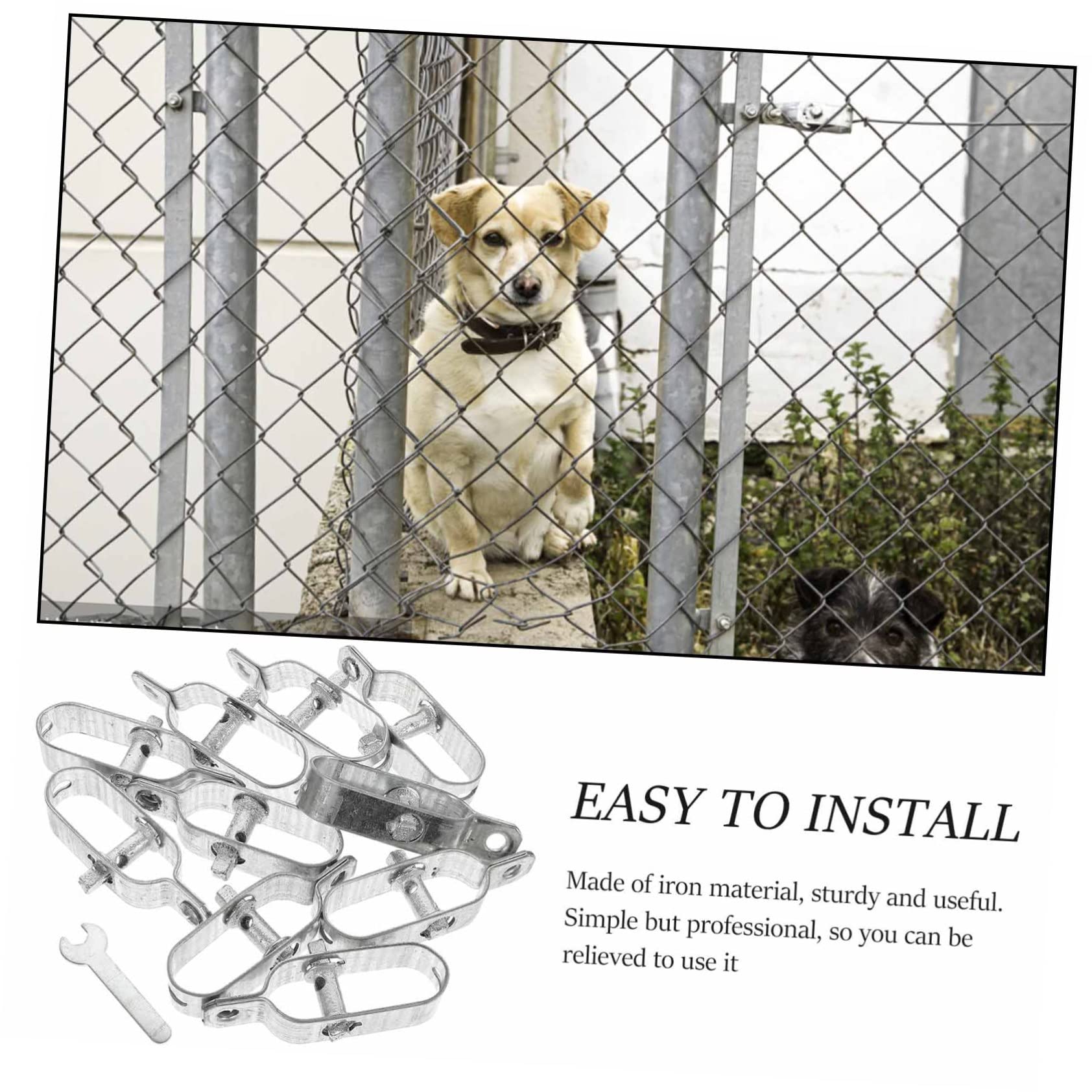 SOLUSTRE 30piezas Tensión De Cuerda Inoxidable Tensor De Cable Resistente Para Jardín y Industrial Herramienta Cuerda Para Ropes y Soportes