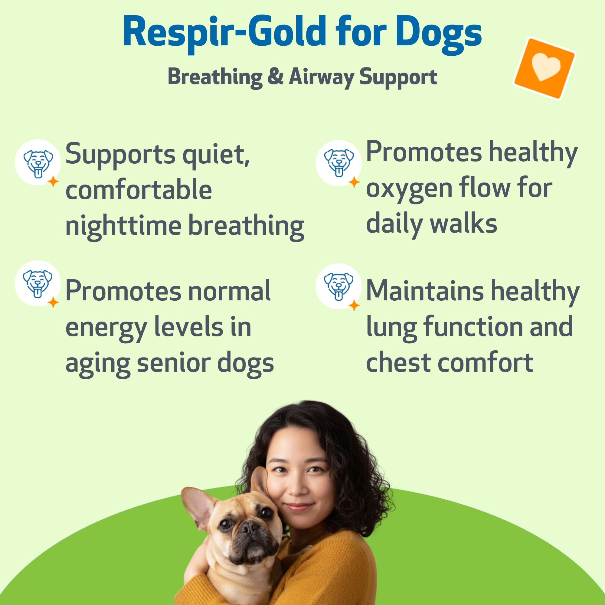 Pet Wellbeing Respir-Gold for Dogs - Allergic Airway & Breathing, 4 oz — Amazon image 2