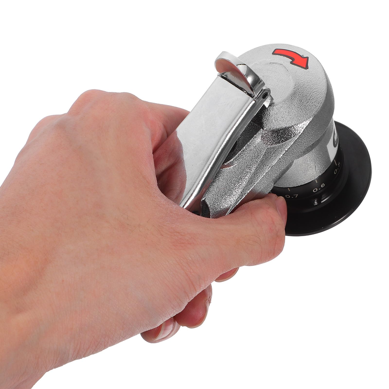 Gatuida Máquina Biseladora Neumática Compacta para Metal con Cuchillas R y C Herramienta Portátil para Desbarbado y Acabado de Bordes Acero Inoxidable y Aluminio Biselado para Tuberías y
