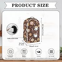 Vista 162 de doginthehole Hummingbird Blender Covers for Kitchen, Washable Appliance Covers Anti Fingerprint Stain Resistant Polyester Blender Dust Cover