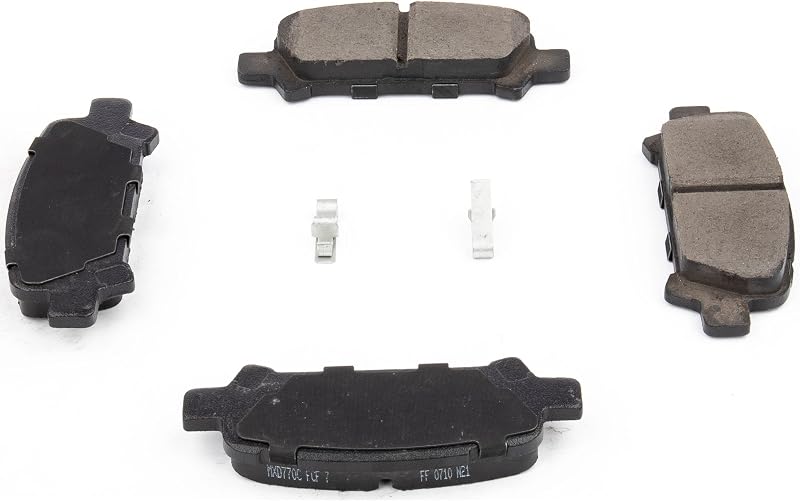 Pastilhas de freio a disco traseiras MAGMA MaxValue MXD770C semimetálicas para Subaru – Jogo com 1 conjunto