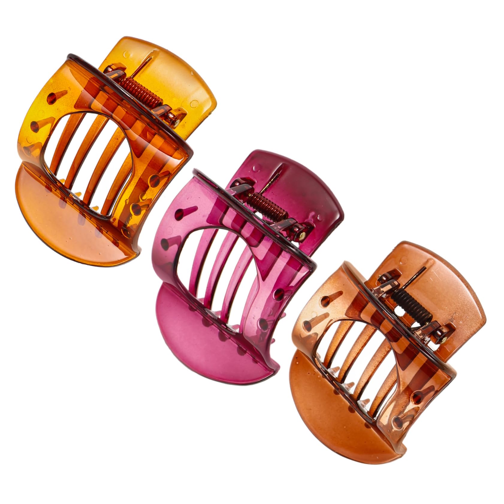 LIFKOME 5 Sets Haarspangen Für Frauen Große Kiefer Haarspangen Innenzähne Dekorative Haarklammern 3 Stück X 5