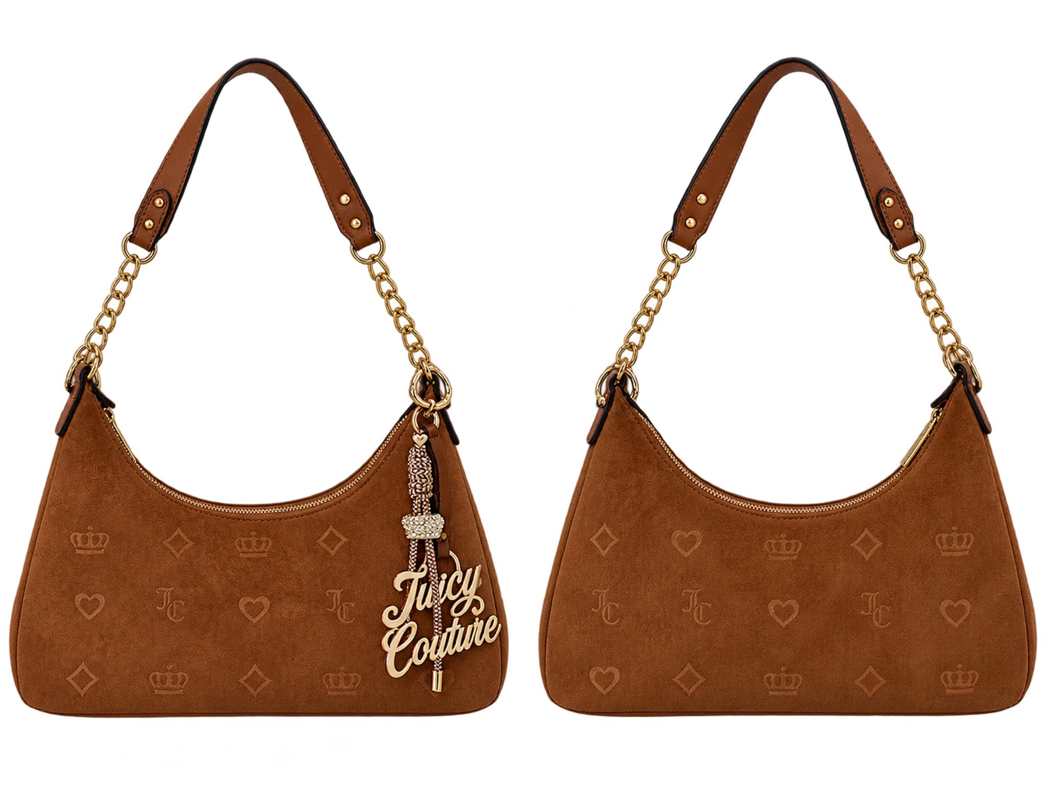 Juicy Couture Top Players Borsa a tracolla Cannella