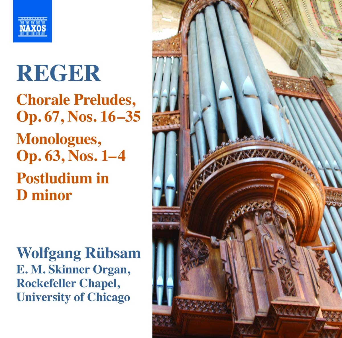 Reger: Organ Works Vol. 15