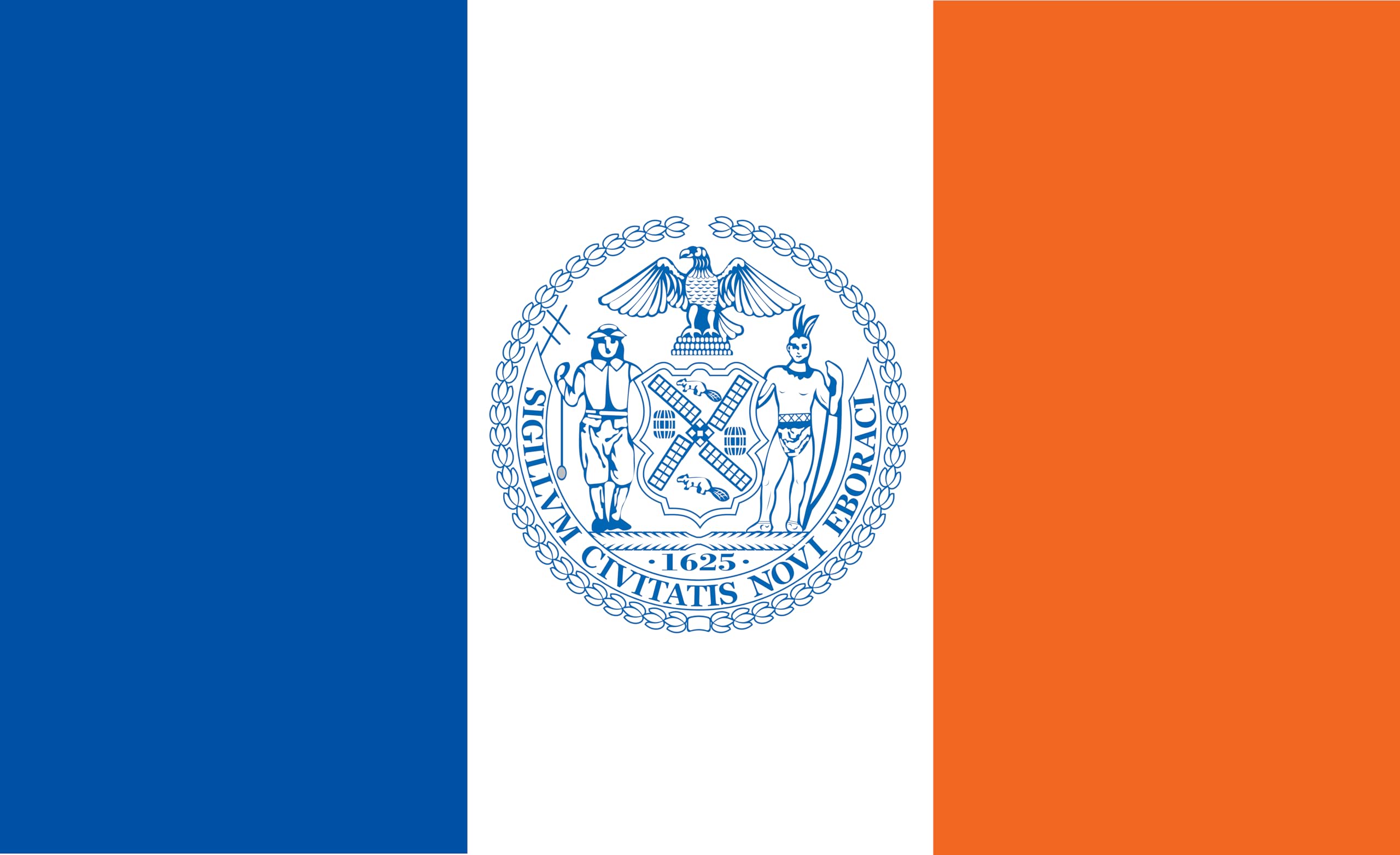 Drapeau de la ville de New York pavillon marin usa 335 x 200 cm
