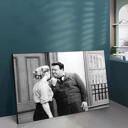 Miniatura 5 de AAHARYA Póster De Película De Comedia The Honeymooners Serie De TV 1955-1956 - Póster de pintura en lienzo e impresiones artísticas de pared para