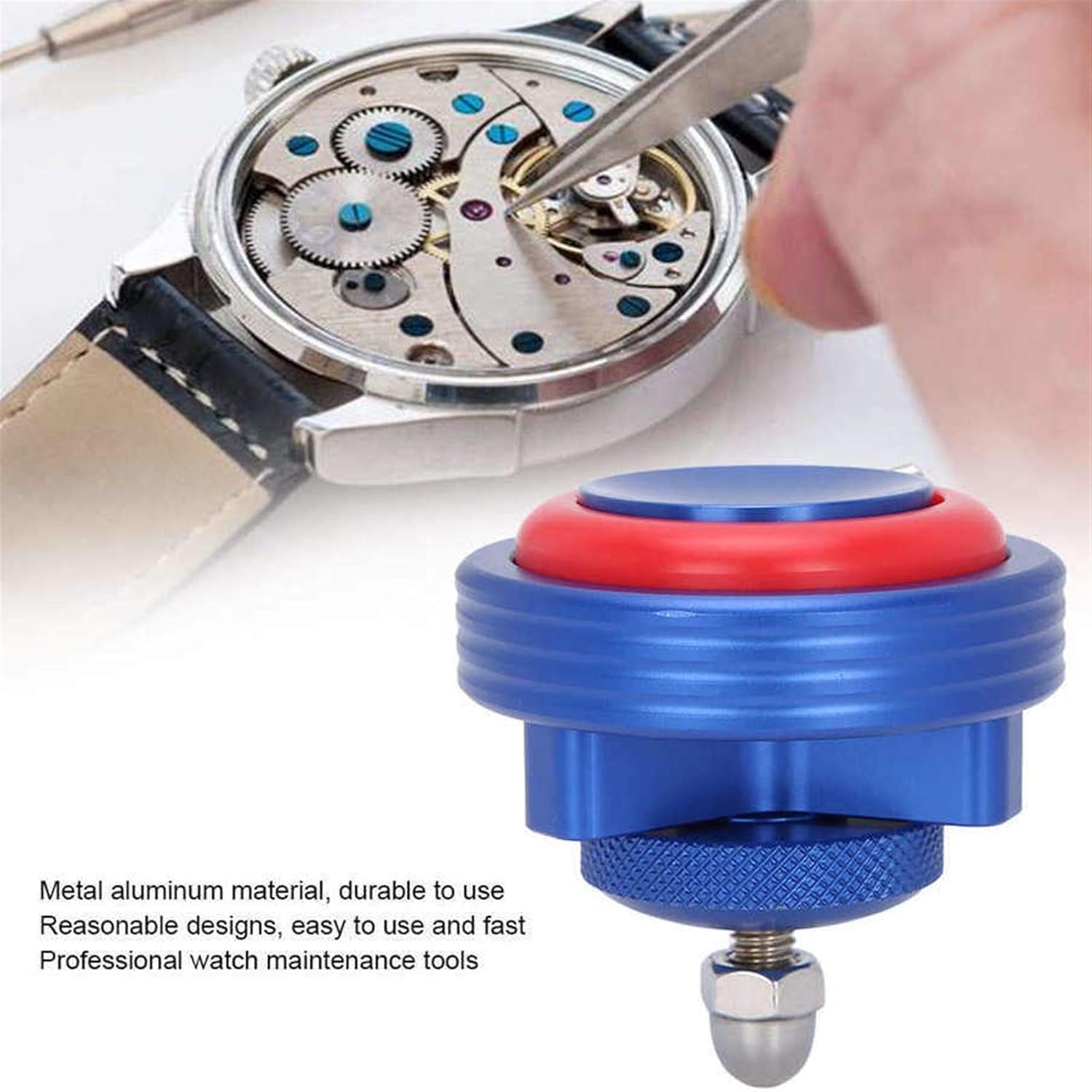 Watch Tool Accessories 3 Sizes Watch Glass Opener Tool Seamless Aluminum Watch Arch Glass Remover Watch Repairing Tool Accessories Kit for Watchmaker Repair