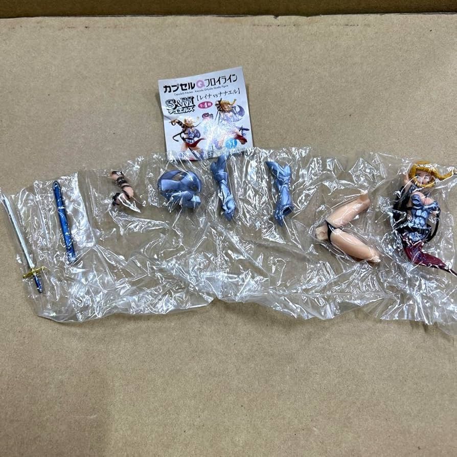 ☆Jvb10UzカプセルQクイーンズブレイドS&Mデュエルズ全4種