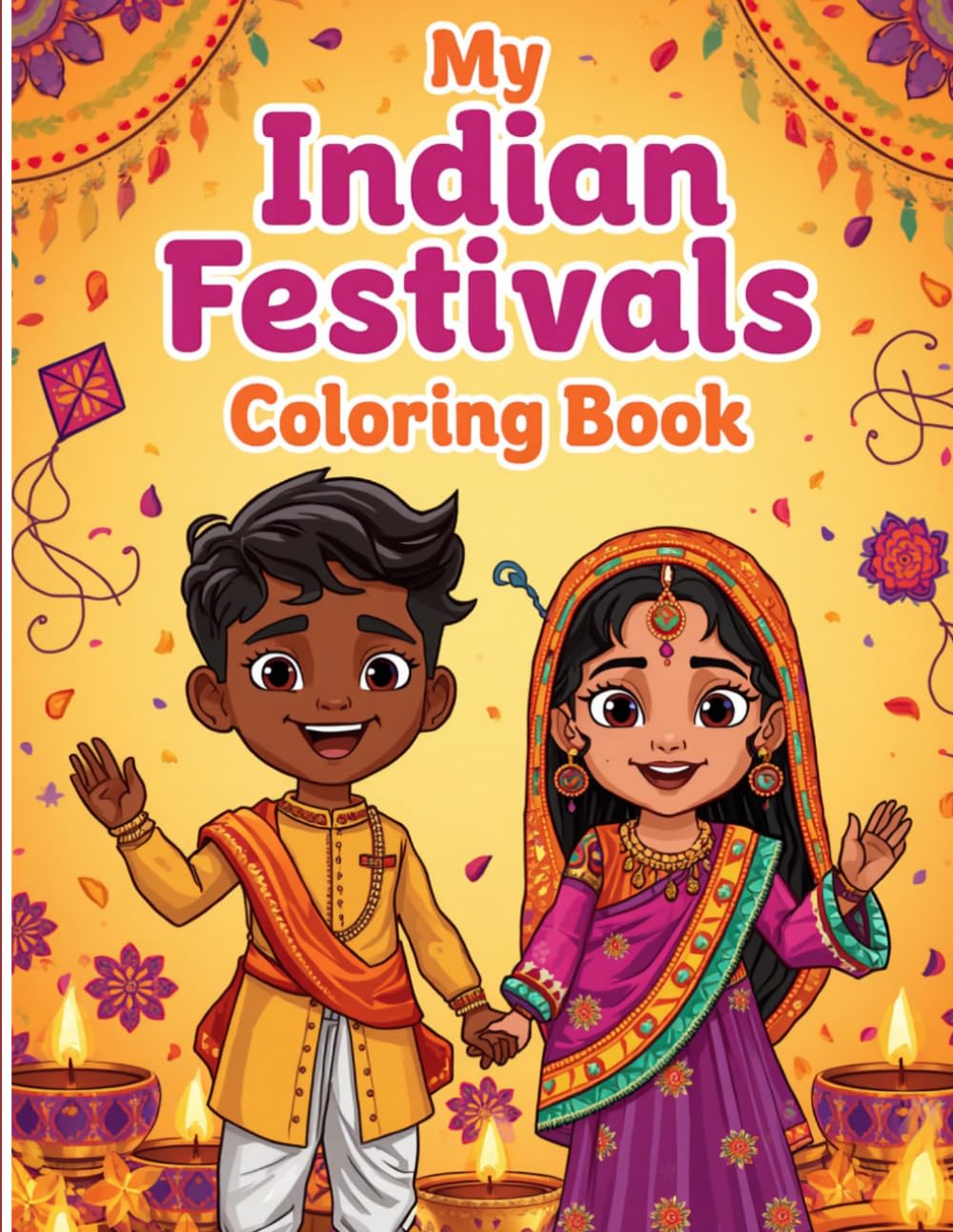 My Indian Festivals Coloring Book