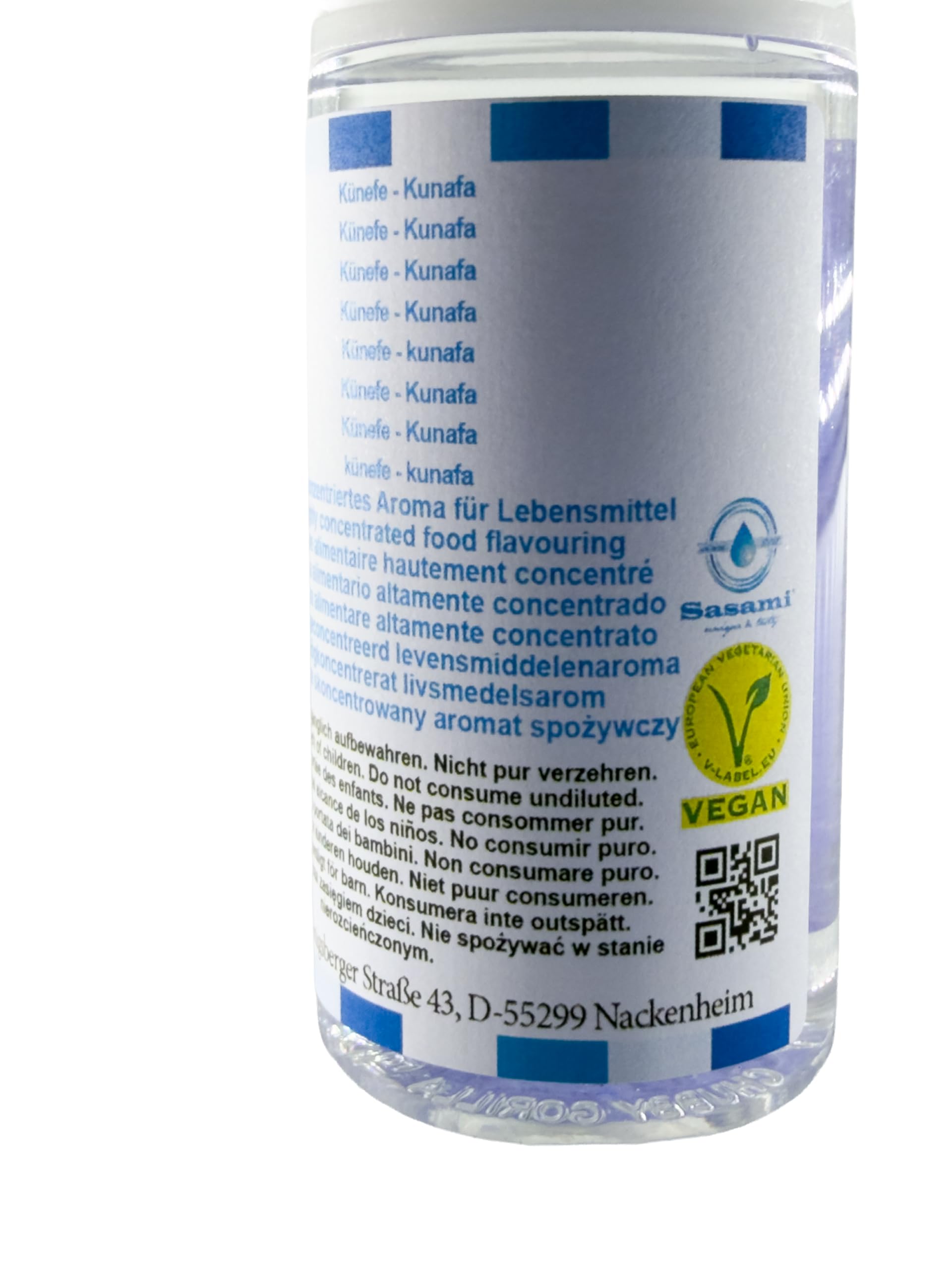 Künefe - kunafa aroma concentrato - vegano - Sasami - 100ml