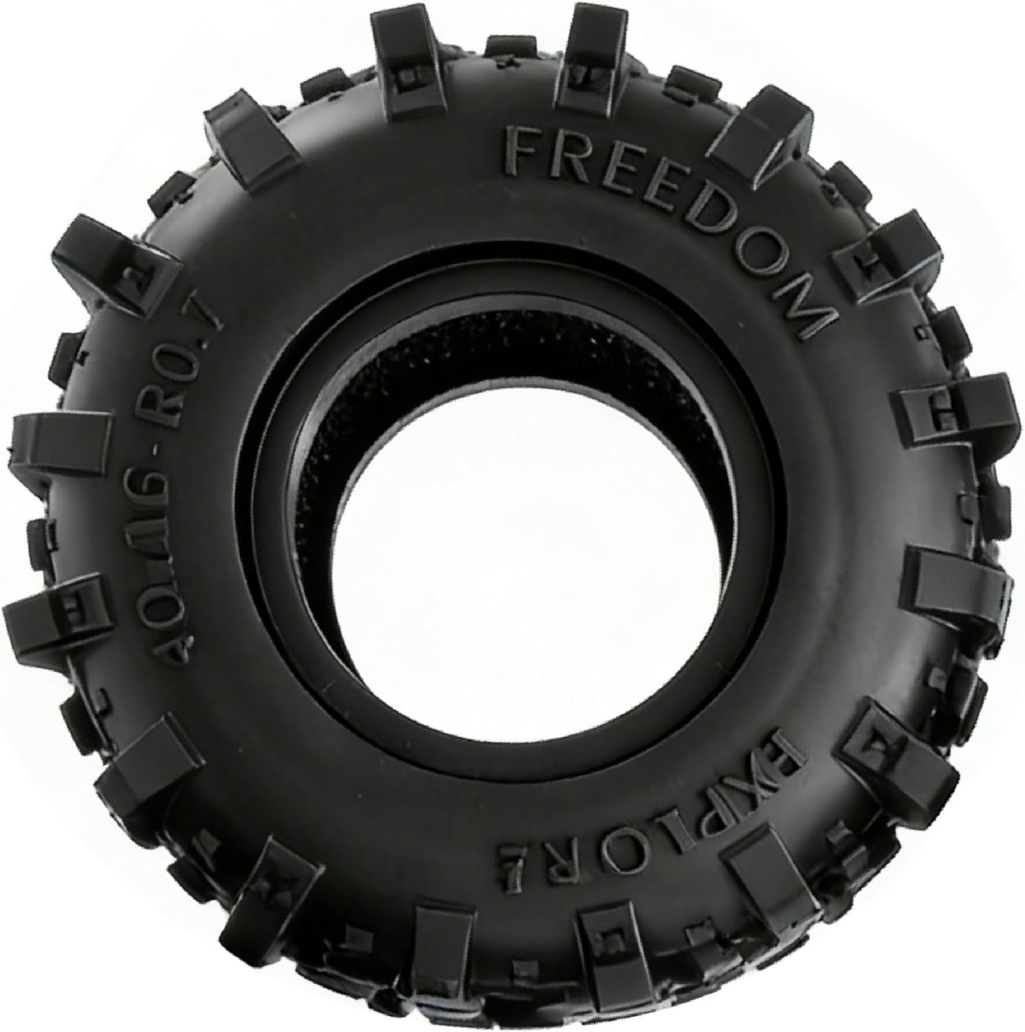 REDSPIDER 0.7'' Crawler Tires OD 40mm*16mm Mud Slingers X Super Soft Sticky Tyres For RC Axial SCX30 Redcat Ascent-32 1/30 1/32 RC Crawler 0.7 Beadlock Wheels (Tires)