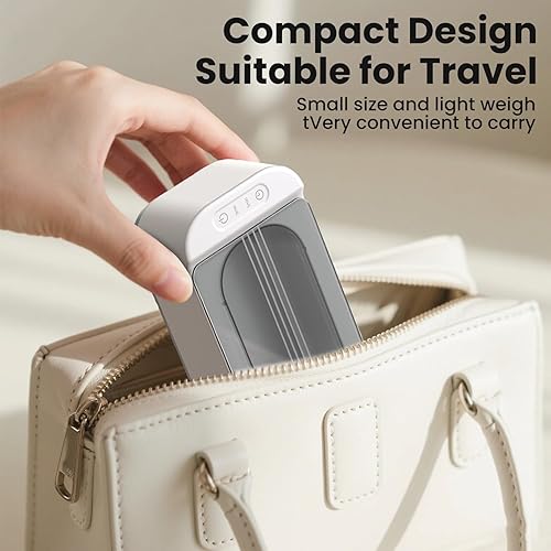 Miniatura 5 de KECOOLKE Limpiador ultrasónico de joyas, limpiador sónico de 13.5 fl oz con temporizador digital para lentes, anillos, plata, solución más limpia