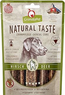 GranataPet Natural Taste Elegant Snack Deer Dental Care, Dog Treats Without Grain & No Added Sugar, Reward for Between, Tasty Dog Snack, 70 g product image