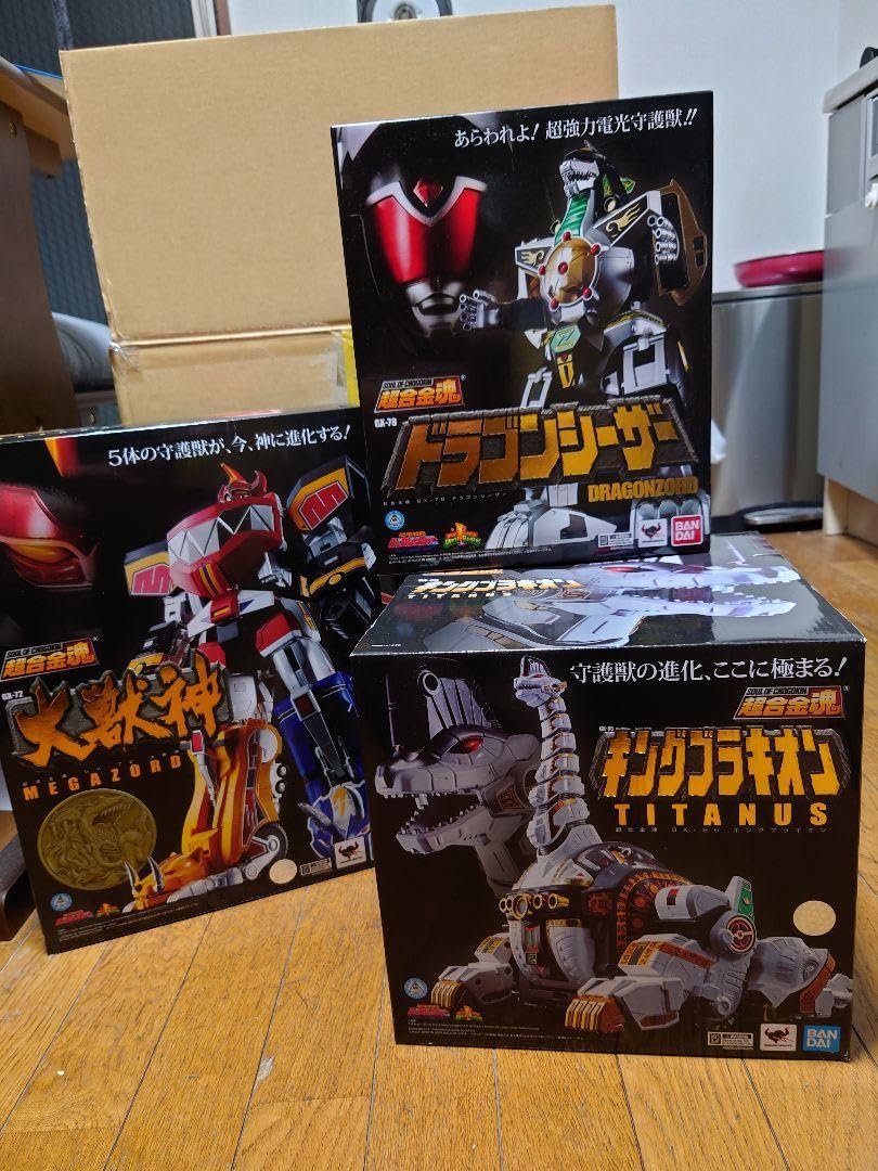 Amazon.co.jp: 超合金魂 ジュウレンジャー3体セット 大獣神 ドラゴン  