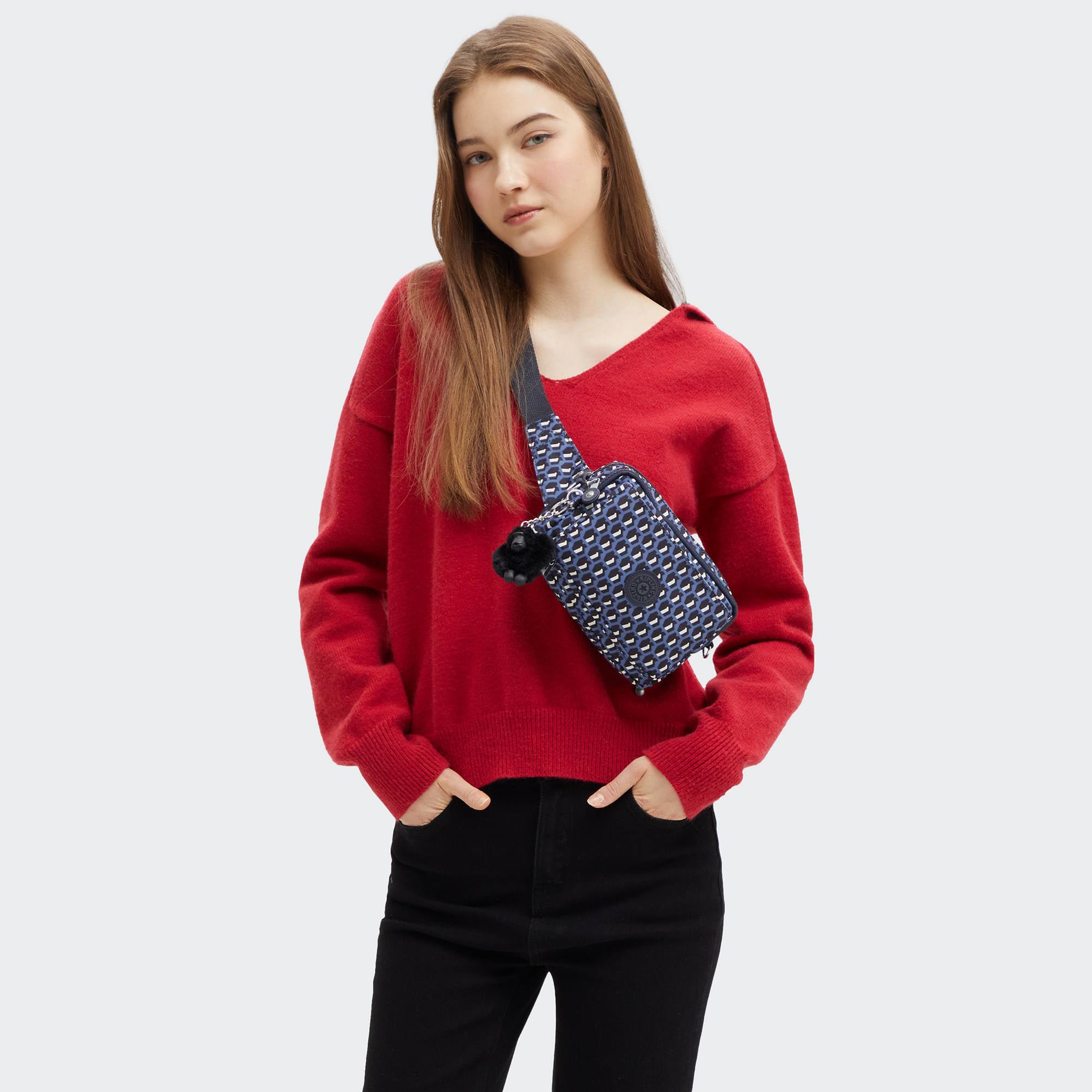 Kipling Abanu Mini 2 en 1 - Bolso bandolera convertible para mujer