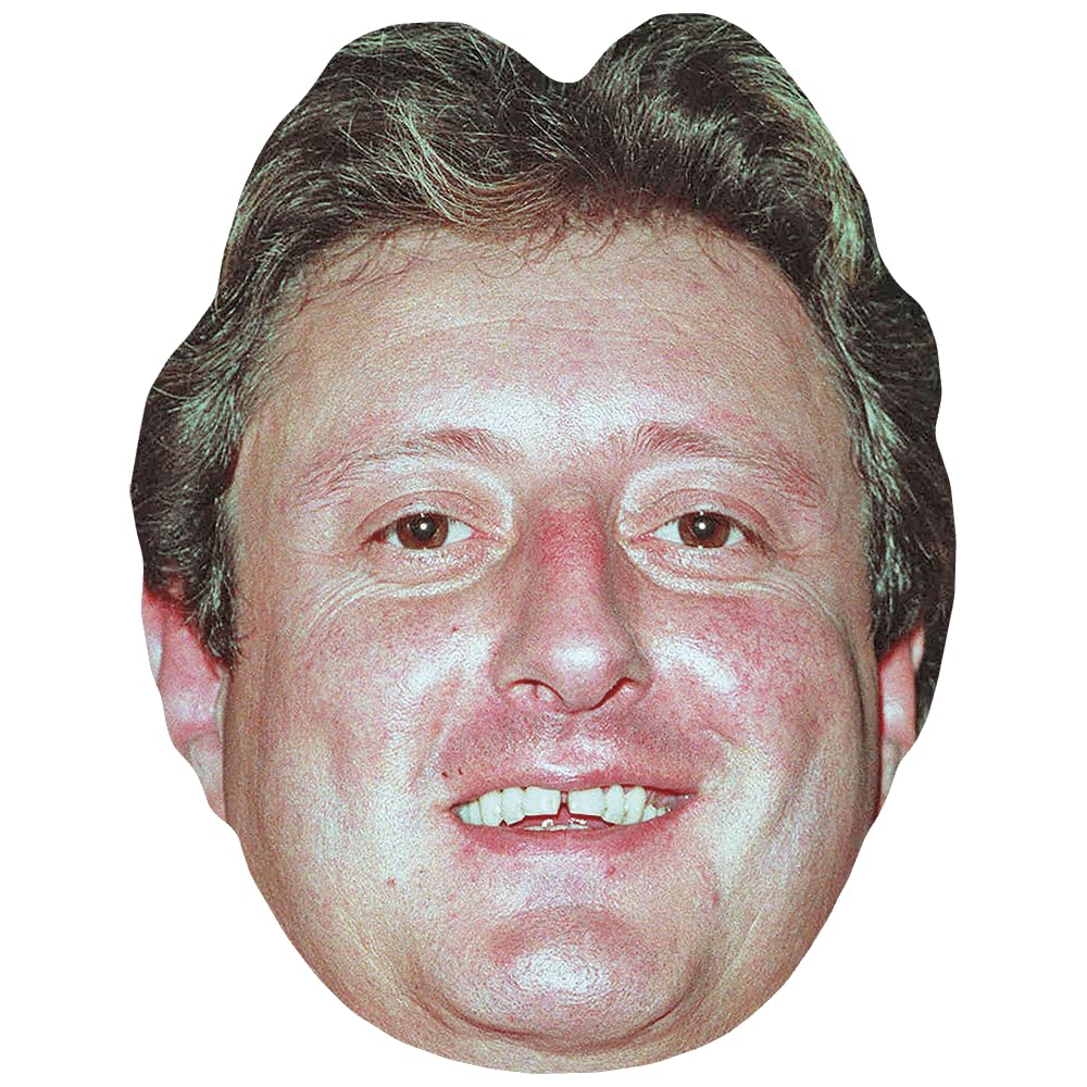 Eric Bristow (Young) Celebrity Mask, Flat Card Face, Fancy Dress Mask
