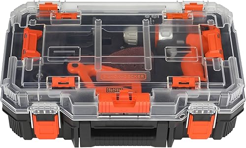 Miniatura 4 de BLACK+DECKER MATRIX 20V MAX* Kit combinado inalámbrico de 4 herramientas con almacenamiento (BDCDMT1204KITC1)