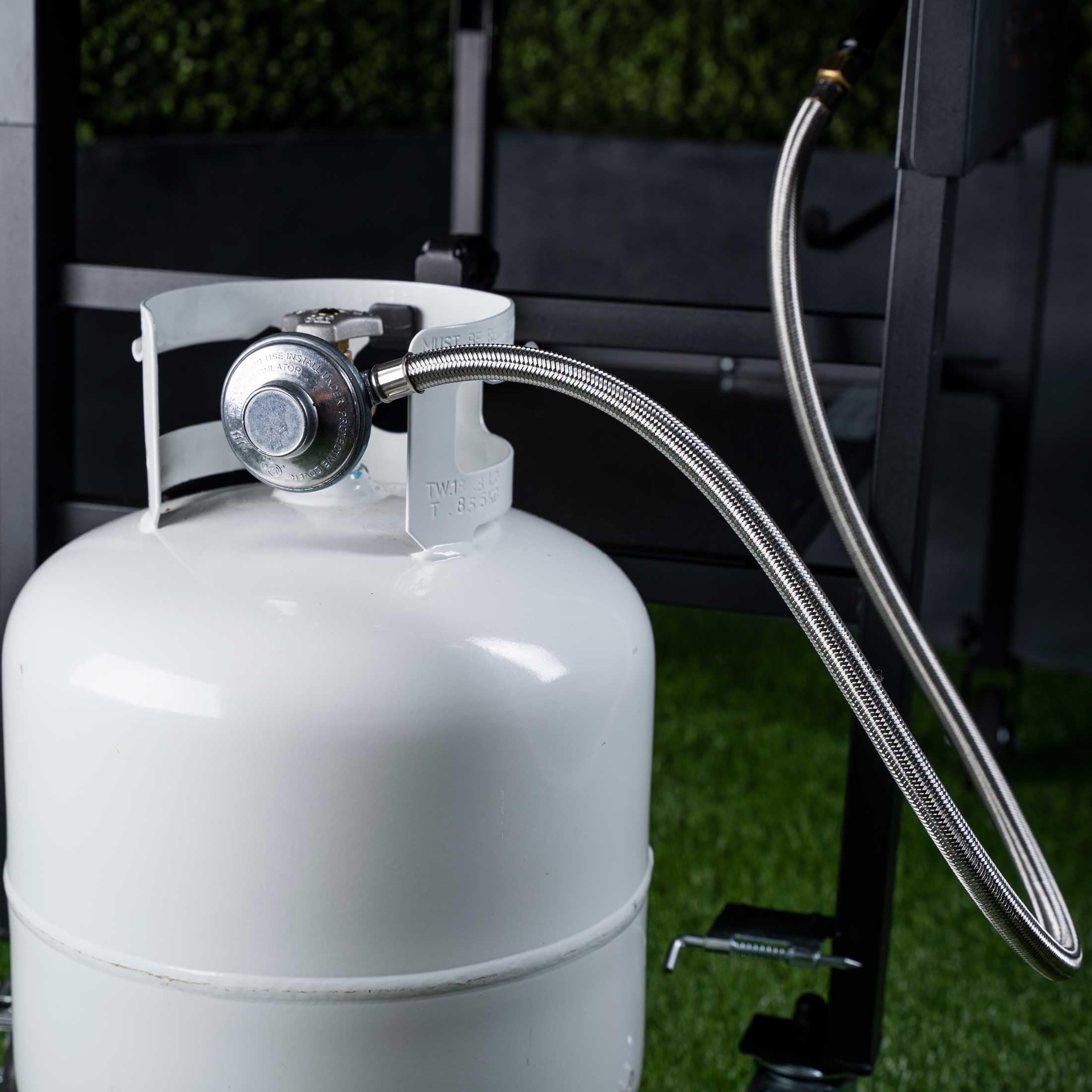 Kit Régulateur Et Tuyau 4 Pieds Pour Barbecue Propane Et Réchaud Camping