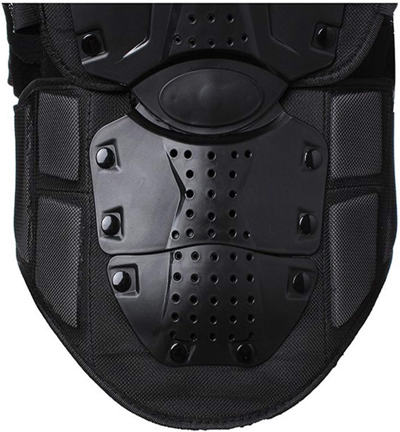 オートバイフルアーマージャケットシャツ、アーマープロテクターガードモトクロスATVモトクロスギアスーツ、ブラック、XXXL