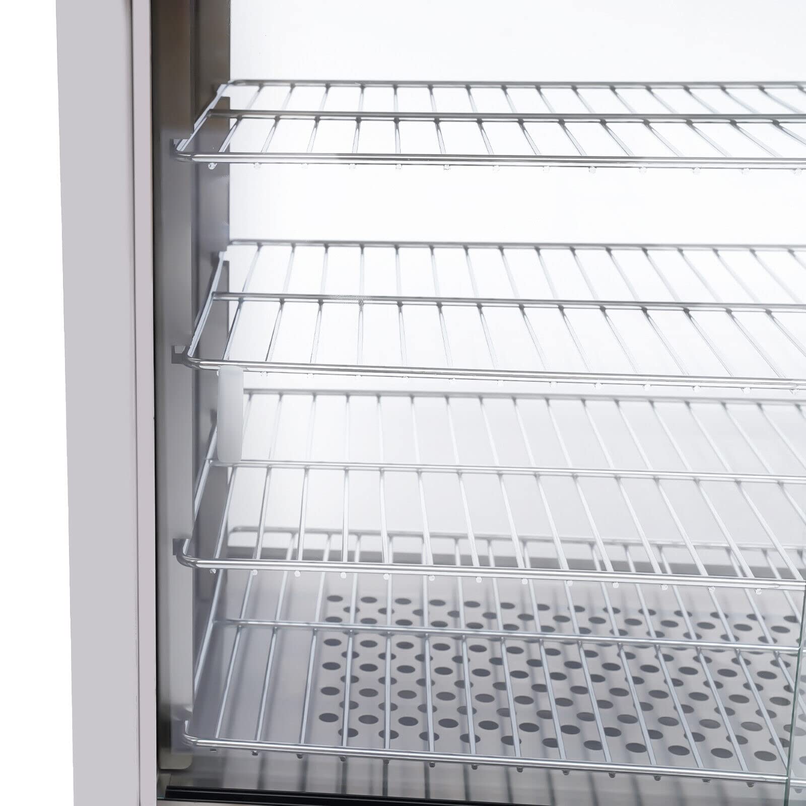Vetrina riscaldata a 4 livelli, armadio riscaldato in acciaio inossidabile, riscaldatore alimentare controsoffitto caldo vetrina riscaldata