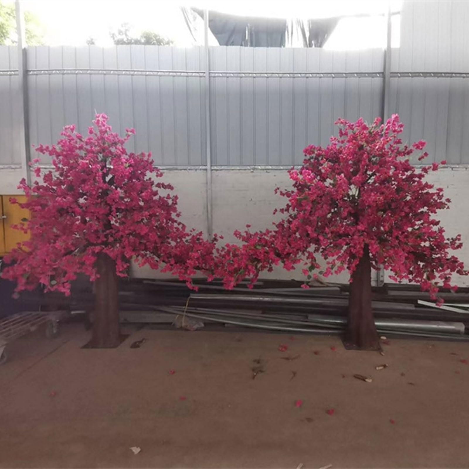 Simulazione Albero Artificiale Artificiale Bougainvillea Albero per Paesaggio Esterno Interno e Decorazione(3x2m/9.8x6.6ft)