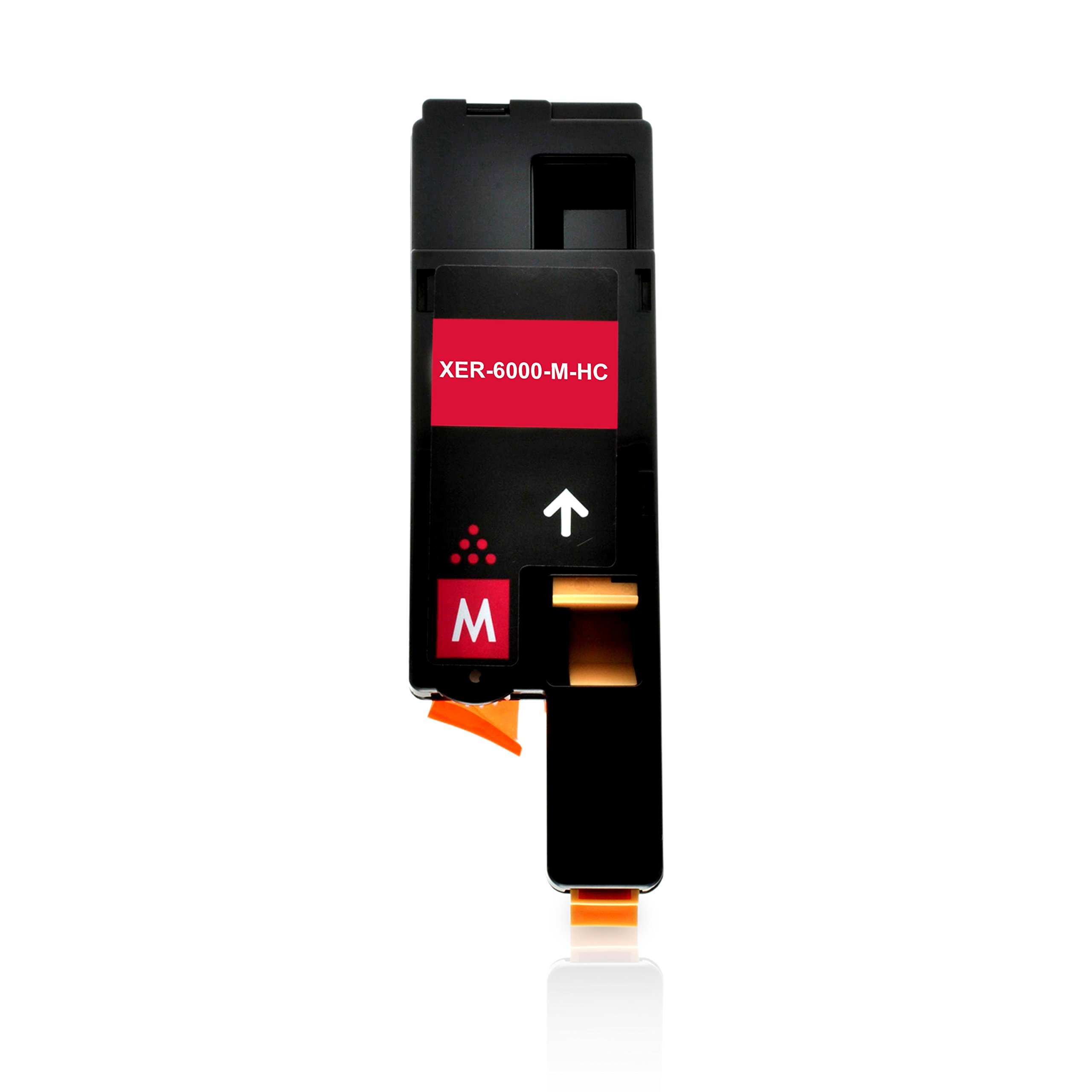 Cartouche de toner compatible pour Xerox Color 550/560/570 Noir/cyan/magenta /jaune (magenta