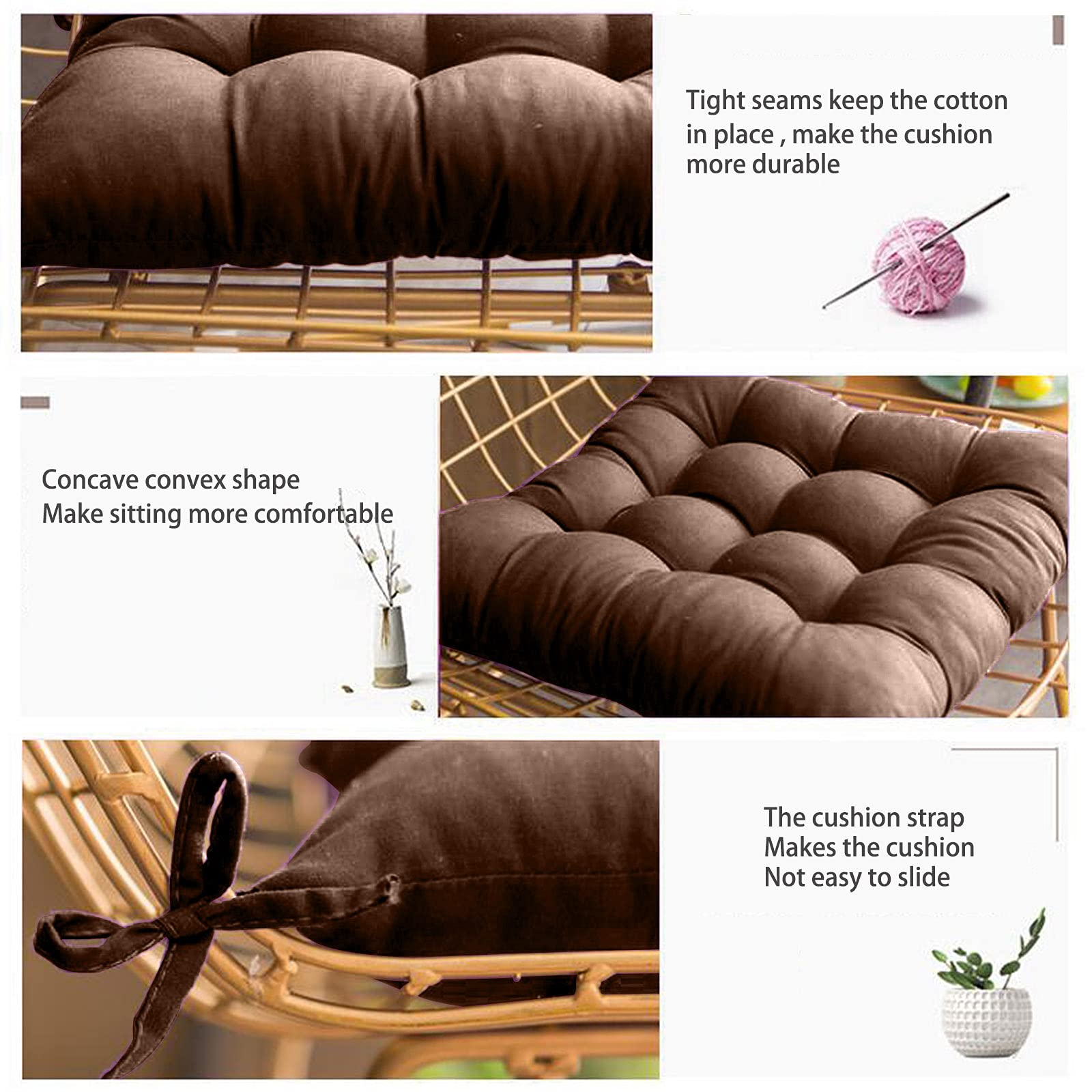 Cuscino Terrazza Comodo Grigio Pcevathiy Cuscino Per Panca Personalizzati, Cuscini Su Isura Con Fondo Cuscino Per Panchina 100x40 Cm