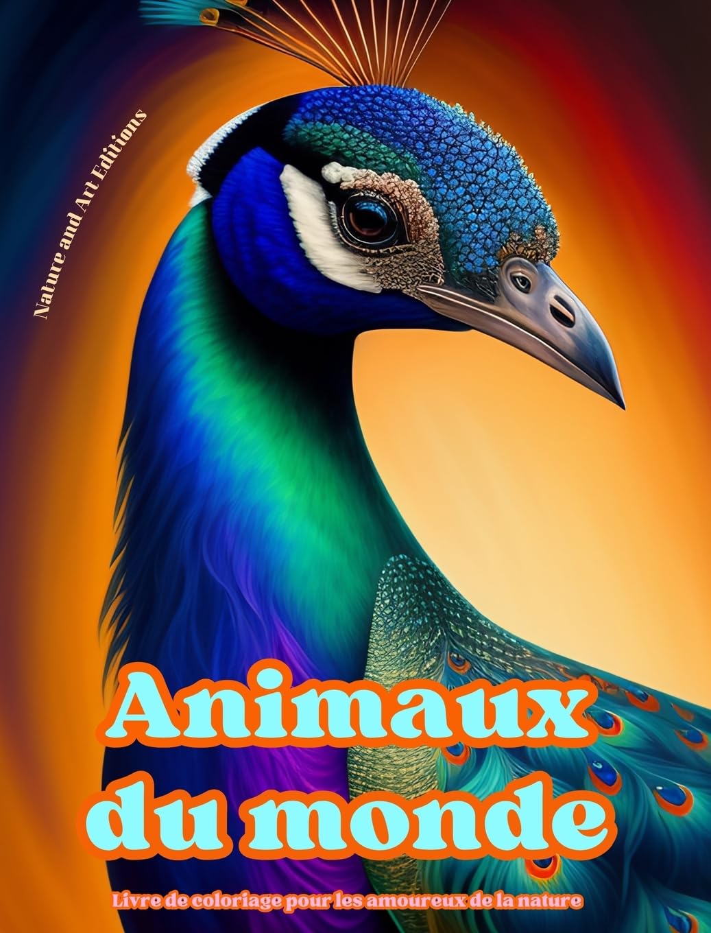 Animaux du monde - Livre de coloriage pour les amoureux de la nature - Scènes créatives et relaxantes du monde animal: Une collection de motifs puissants célébrant la vie animale