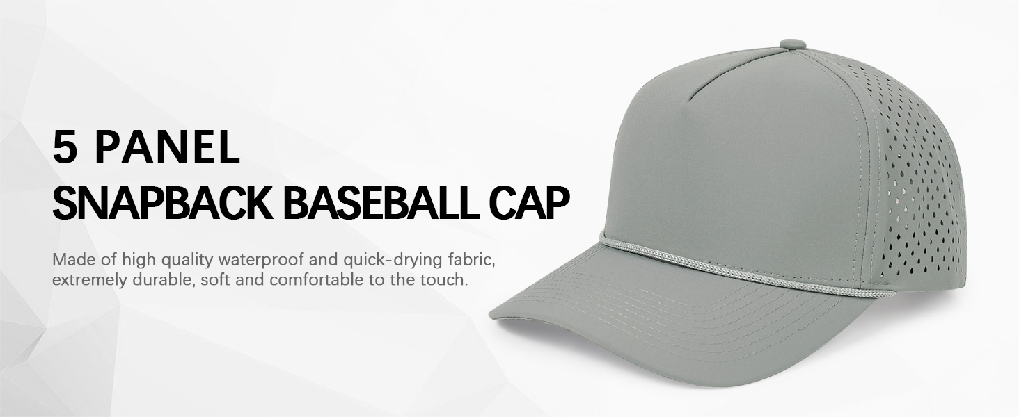 Amazon.com: Quick Dry Baseball Cap Snapback Hats Mesh 