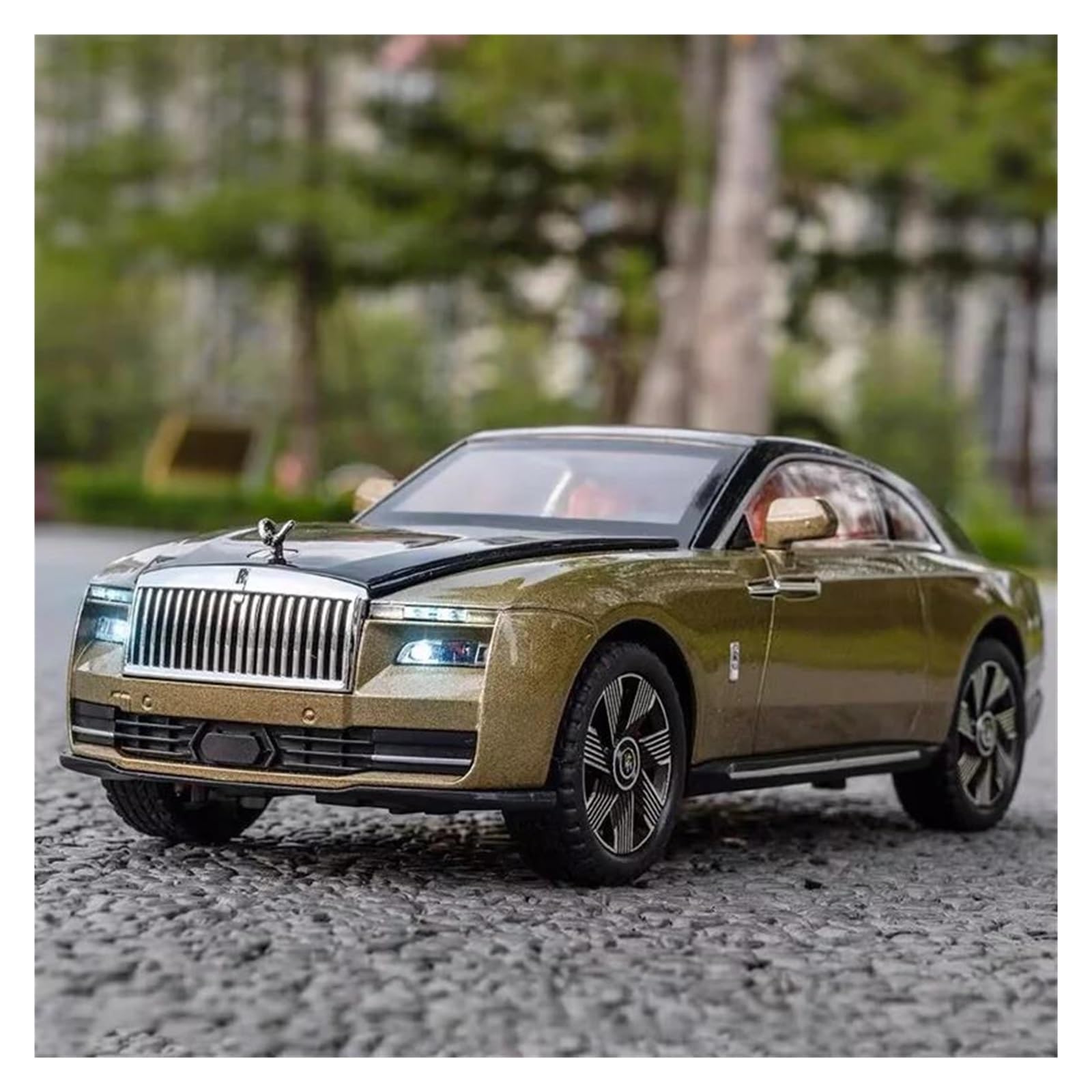 Amazon.co.jp: ダイキャストカー 1 24 ロールスロイススペクター合金車