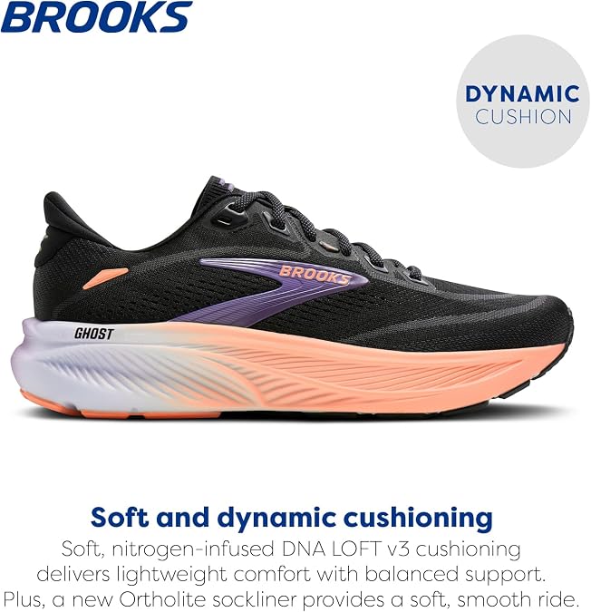 Brooks Womens Ghost 18 Neutral Running & Walking Shoe