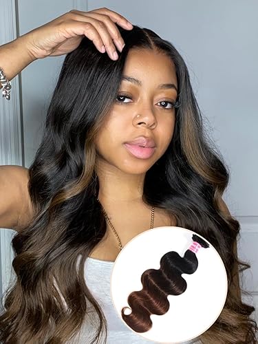 Miniatura 10 de Nadula Hair 7a, extensiones de cabello virgen brasileño con ondas, 3 mechones naturales de cabello brasileño con ondas sin procesar