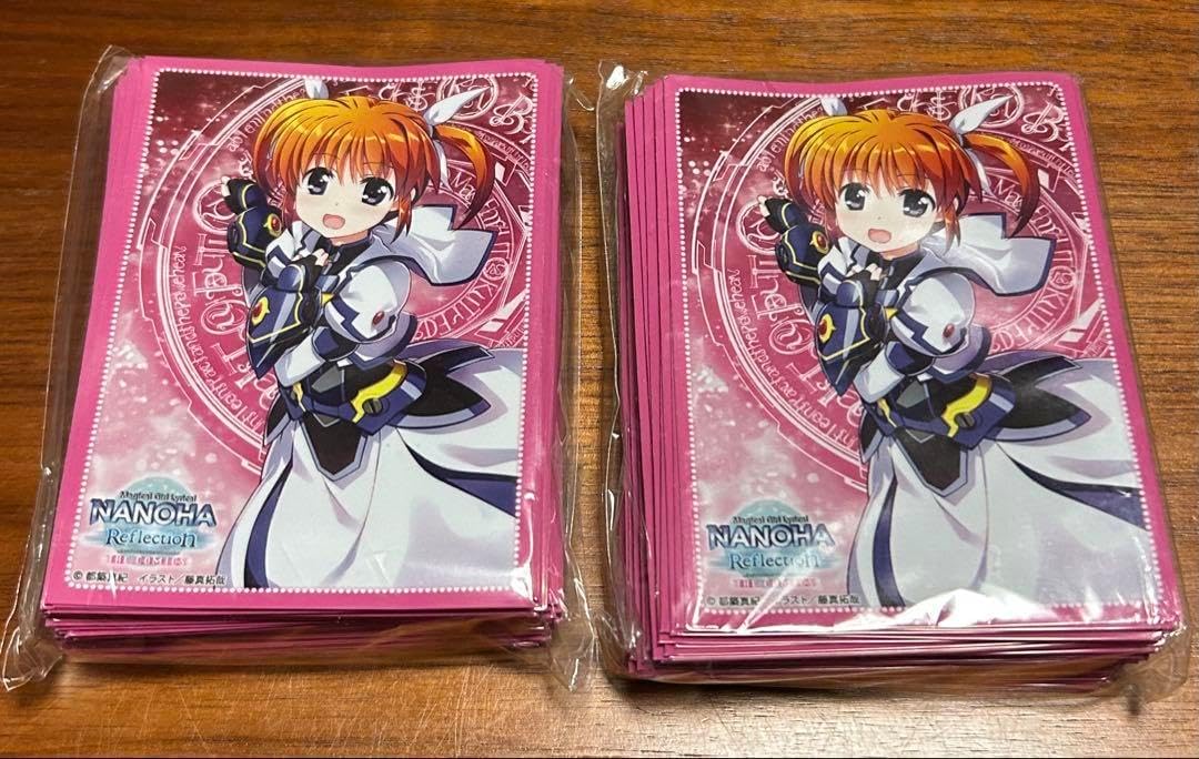 キャラヒーローズ 高町なのは ブロッコリートレカアイテムくじSP キャラクタースリーブEX