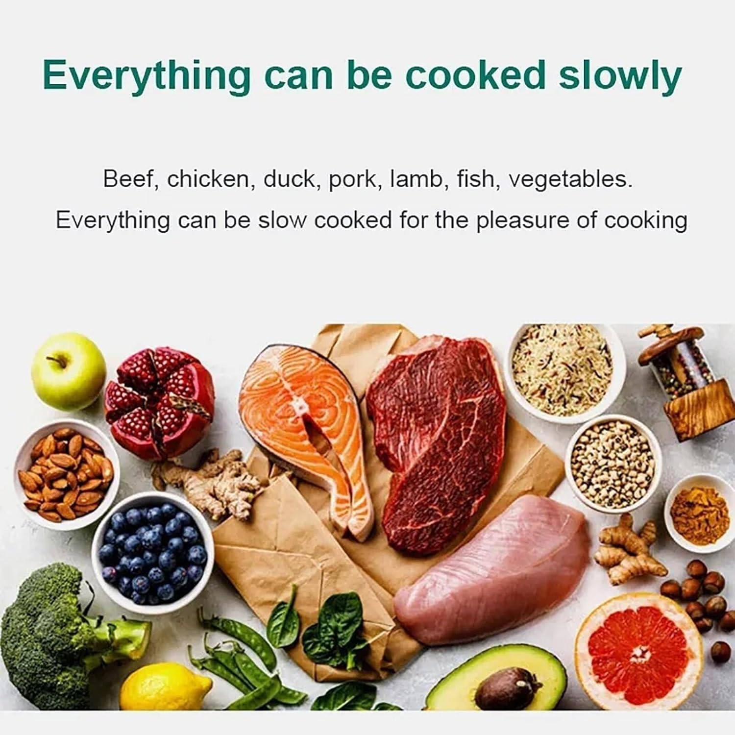 1500W Commercial Sous Vide Machine Vacuum Thermostatic Molecular Processor, 99H Timing