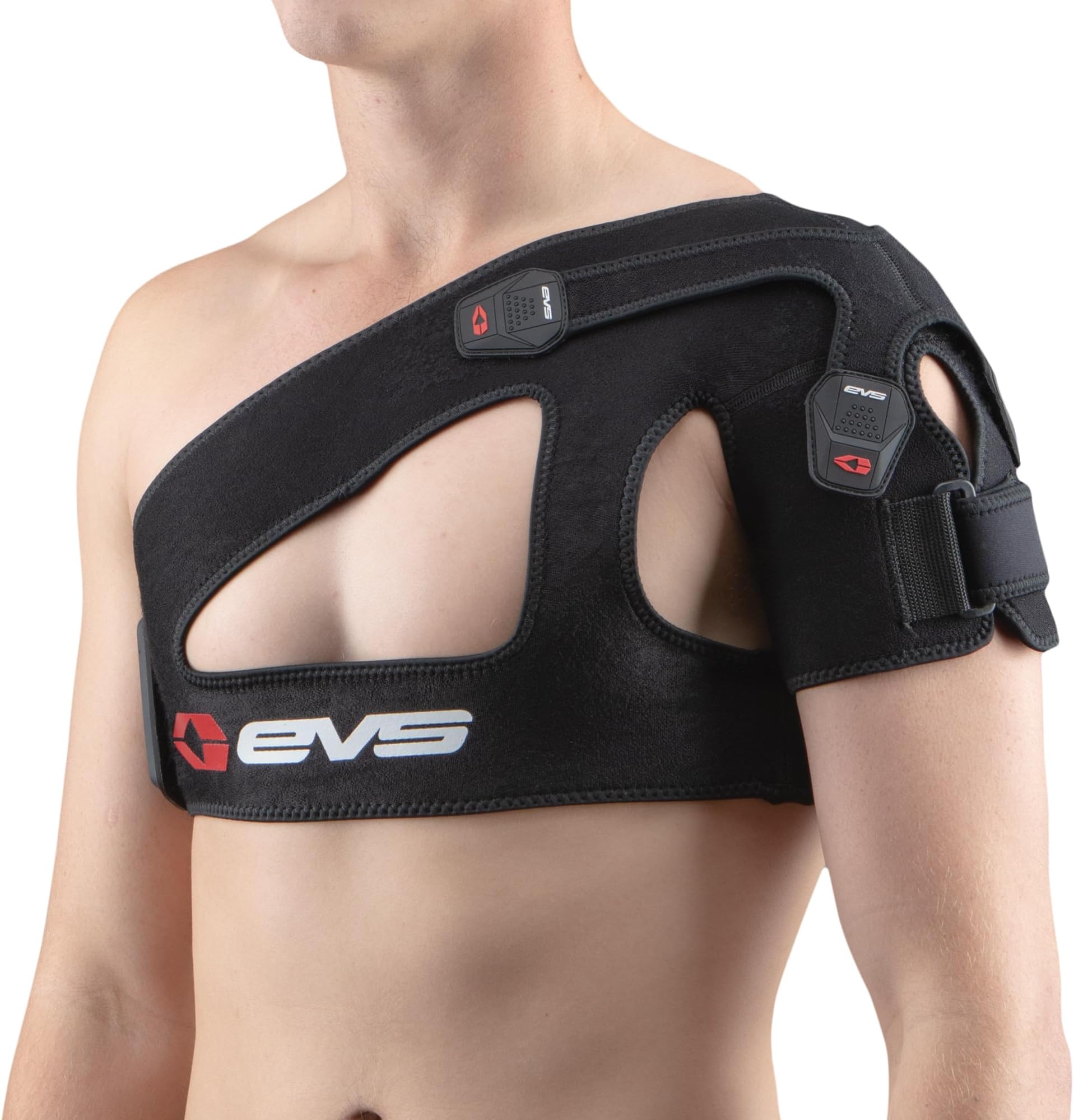EVS Sports SB03 Shoulder Brace, Adult, Black, Size Small
