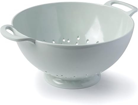 Zeal Melamine Colander, Sage Green, 30.5 x 24 x 12.5 cm