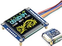 1.5inch RGB OLED Display Module 128×128 Pixels, 65K RGB Display Colors, SPI Interface Compatible with Raspberry Pi 5/ Pi 4B/ Pi 3B+ Pi3B/ Pi Zero/Pi Zero 2W/Arduino/STM32, etc.